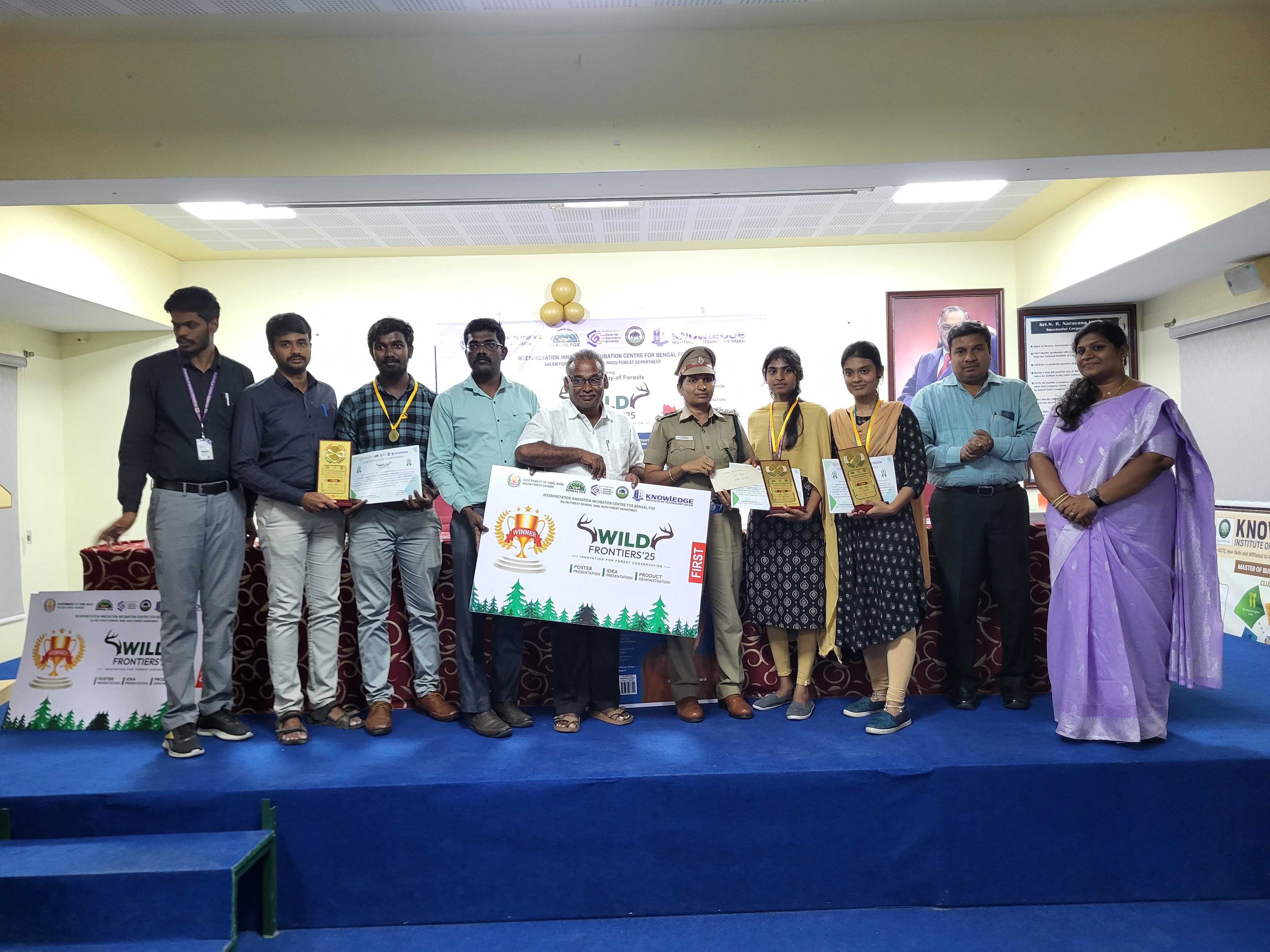 A macintosh on a yellow background.